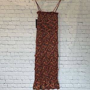 Olivaceous Bodycon Maxi Dress